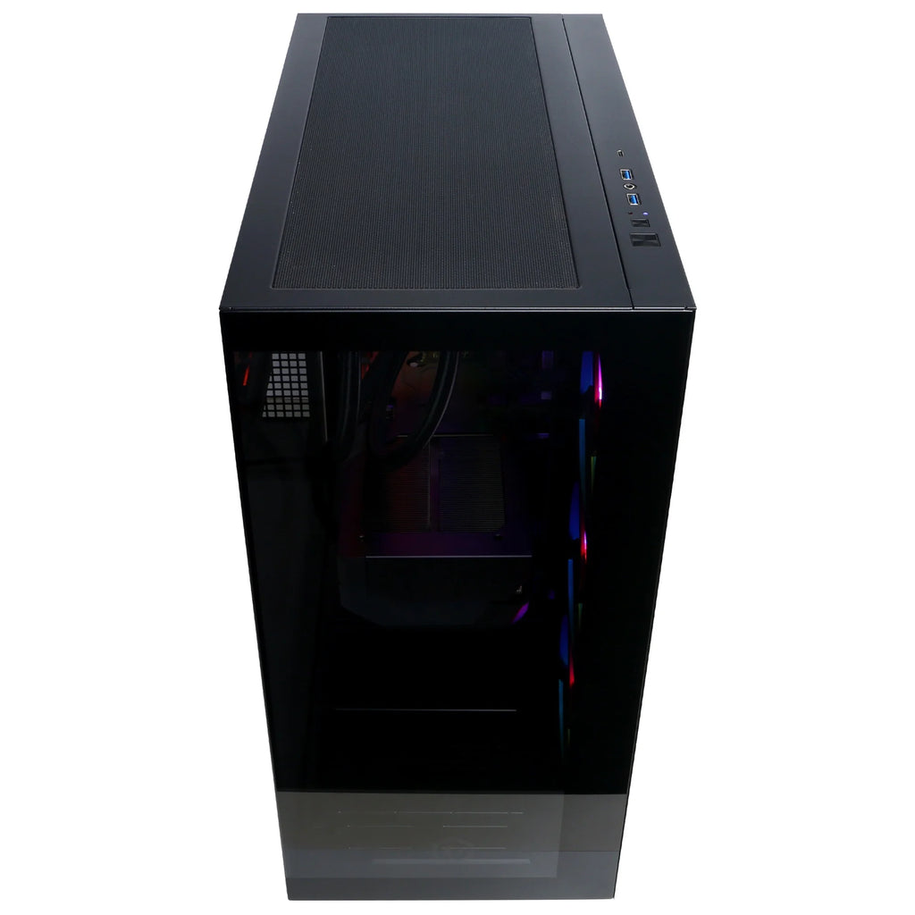 Gamer Supreme Gaming Desktop, AMD Ryzen 7 9800X3D, NVIDIA Geforce RTX 5070 Ti 16GB, 32GB DDR5, 2TB SSD, Black, SLC7700WST