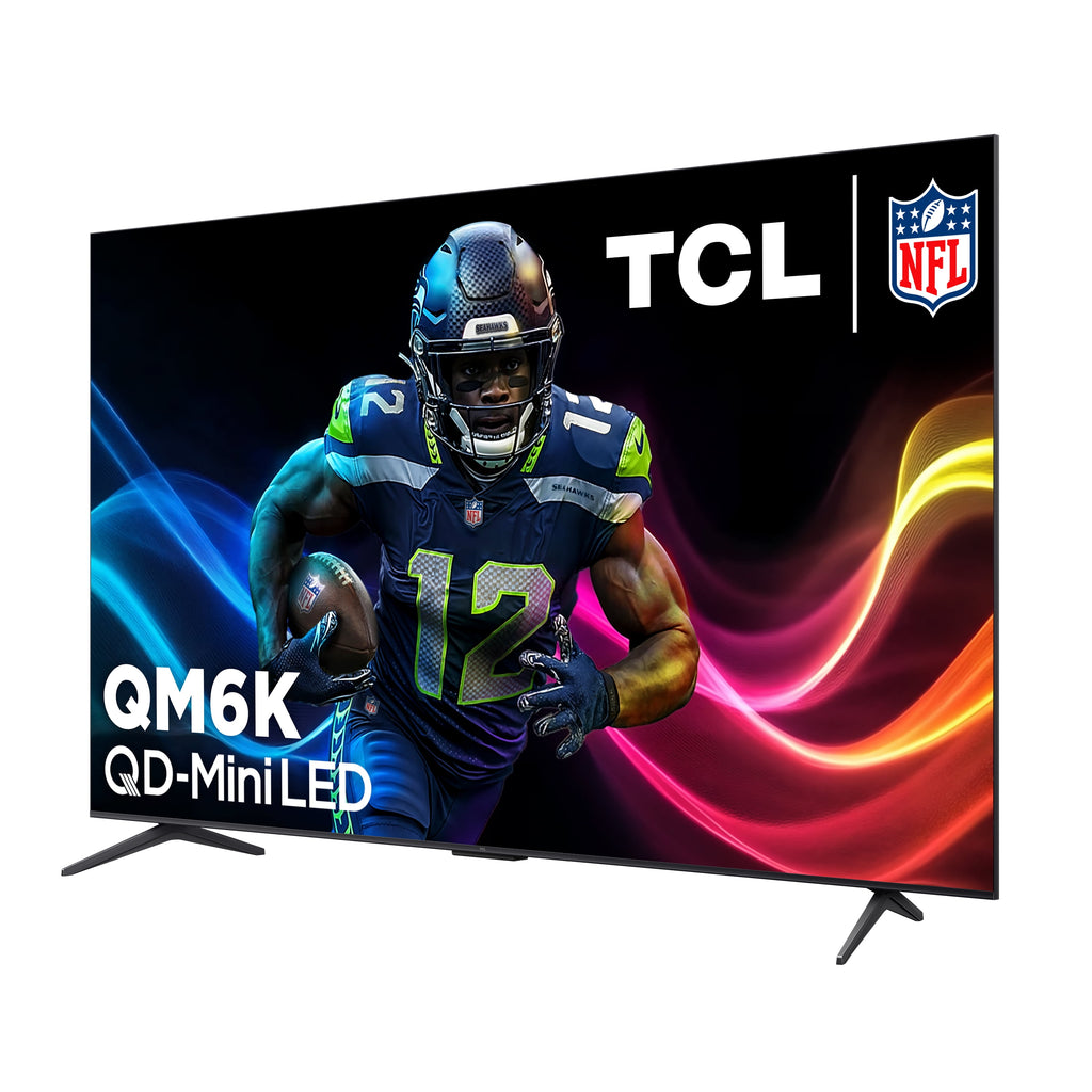 Experience the Ultimate 85" QLED 4K UHD Smart TV - TCL QM6K Series with Dolby Atmos, Game Accelerator, and Google TV for Unmatched Entertainment