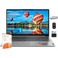Ideapad 2025 Slim Laptop, 20GB RAM, 1TB Storage (512GB SSD & 500GB External), Dual Core Intel Processor, 15.6 Inch Anti-Glare Display, Wifi 6, HD Webcam, Long Battery, Office 365, Win 11