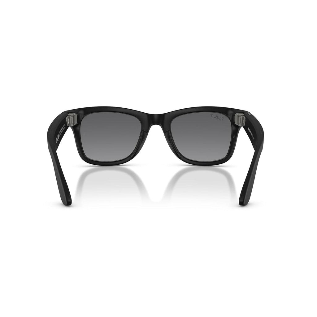 Ray-Ban Meta (Gen 2), Wayfarer, Matte Black | Smart AI Glasses for Men, Women — 2X Battery Life — 3K HD Resolution — 12 MP Ultra-Wide Camera, Audio, Video — Polarized Gradient Graphite Lenses