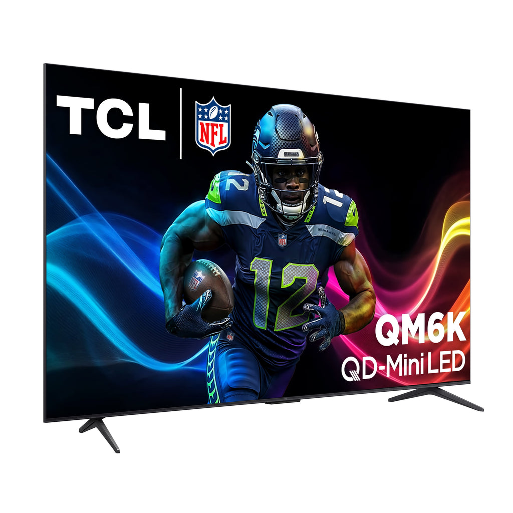 Experience the Ultimate 85" QLED 4K UHD Smart TV - TCL QM6K Series with Dolby Atmos, Game Accelerator, and Google TV for Unmatched Entertainment