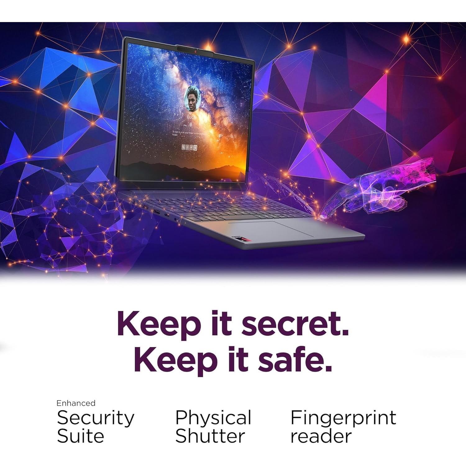 Ideapad Slim 3X - 2025 - Everyday AI Laptop - Copilot+ PC - 15.3" WUXGA Display - 16 GB Memory - 512 GB Storage - Snapdragon® X - Luna Grey
