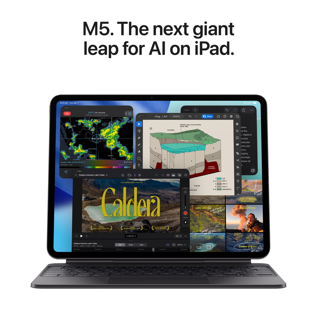 13-In Ipad Pro (M5) Wi-Fi 256GB Standard Glass - Space Black - MDYJ4LL/A - (Oct 2025)