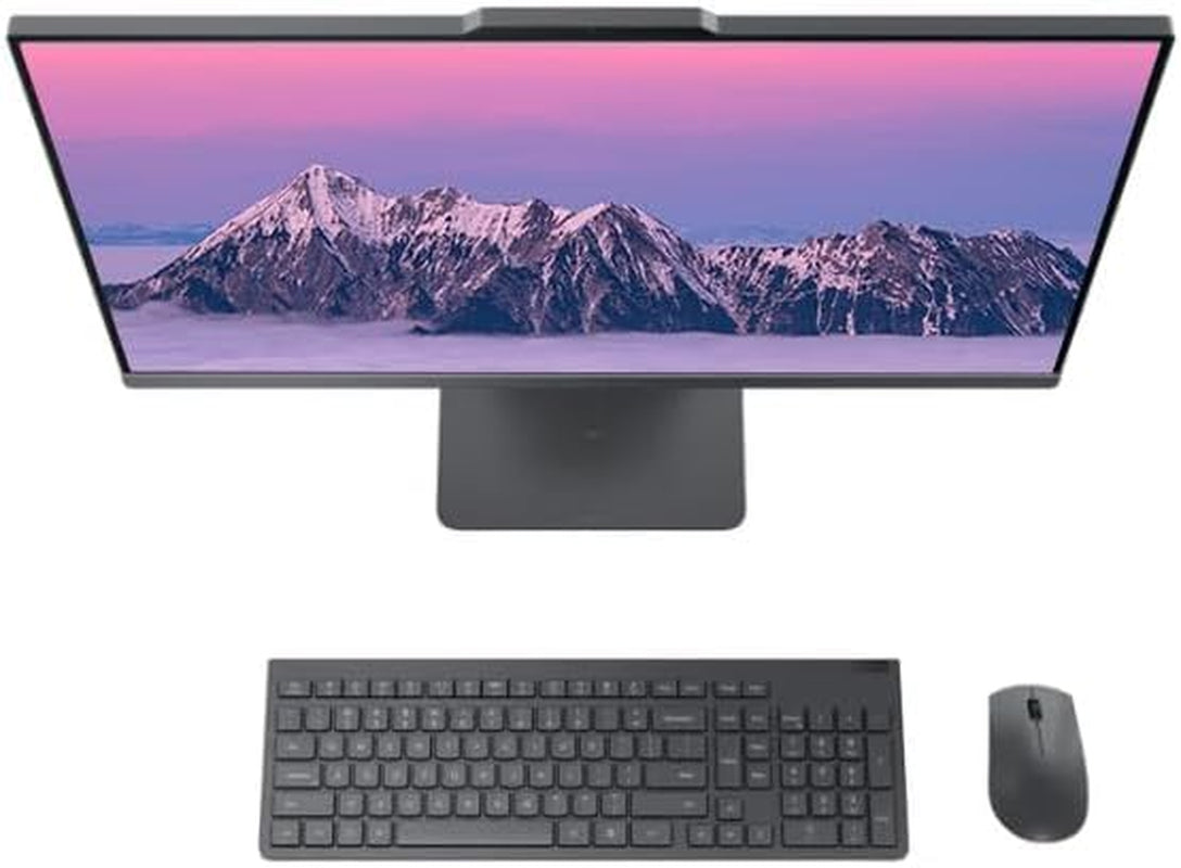 Ideacentre 27" FHD Touchscreen All-In-One Desktop Computer, Intel 10-Core I7-13620H, 32GB RAM 2.5TB Storage (2TB SSD+512GB Docking Set), Wireless KB & Mouse, Windows 11, NLY Earphones, Gray