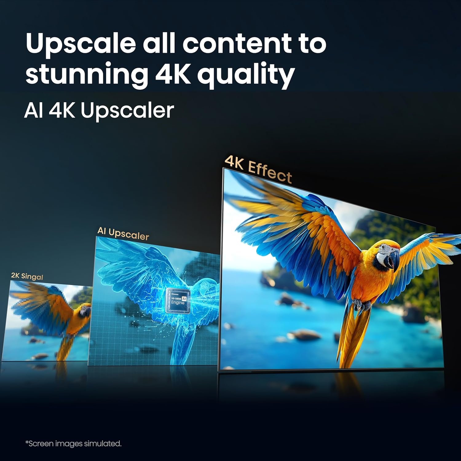 100" E7 Cinema Series Hi-Qled Mini-Led 4K UHD Smart Fire TV (100E7SF, 2026 NEW) - Native 144Hz, AI Picture, Dolby Vision IQ · Atmos, FALD, HDR10+ Adaptive, MEMC, Alexa+