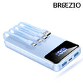 Portable Charger Power Bank 50000Mah Battery Pack, 22.5W Fast Charging Powerbank with Built in Cables,Travel Essential USB-C Portable Phone Charger, Compatible for Iphone Samsung Pixel Android Ipad