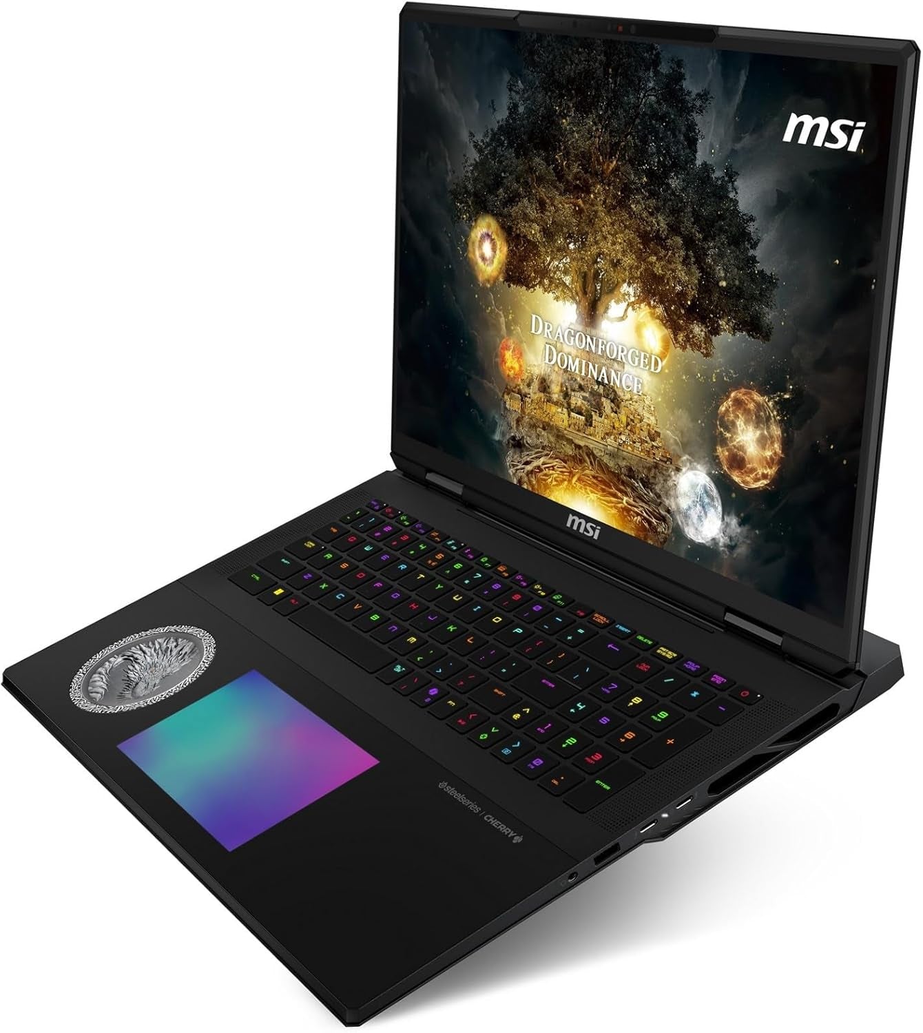 [2026]  Titan 18 HX Dragon Edition Norse Myth A2XWIG-442US Pro Extreme (Intel Ultra 9 285HX, 128GB RAM, 4TB Gen5 + 16TB Gen4 Nvme SSD, RTX 5080, 18" UHD+ Mini LED, Windows 11 Pro) Gaming Laptop