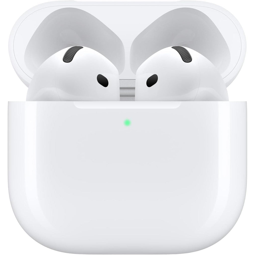 Airpods 4 Wireless Earbuds, Bluetooth Headphones, with Active Noise Cancellation, Adaptive, Transparency Mode, Personalized Spatial Audio, USB-C Charging Case, Wireless Charging, H2 Chip