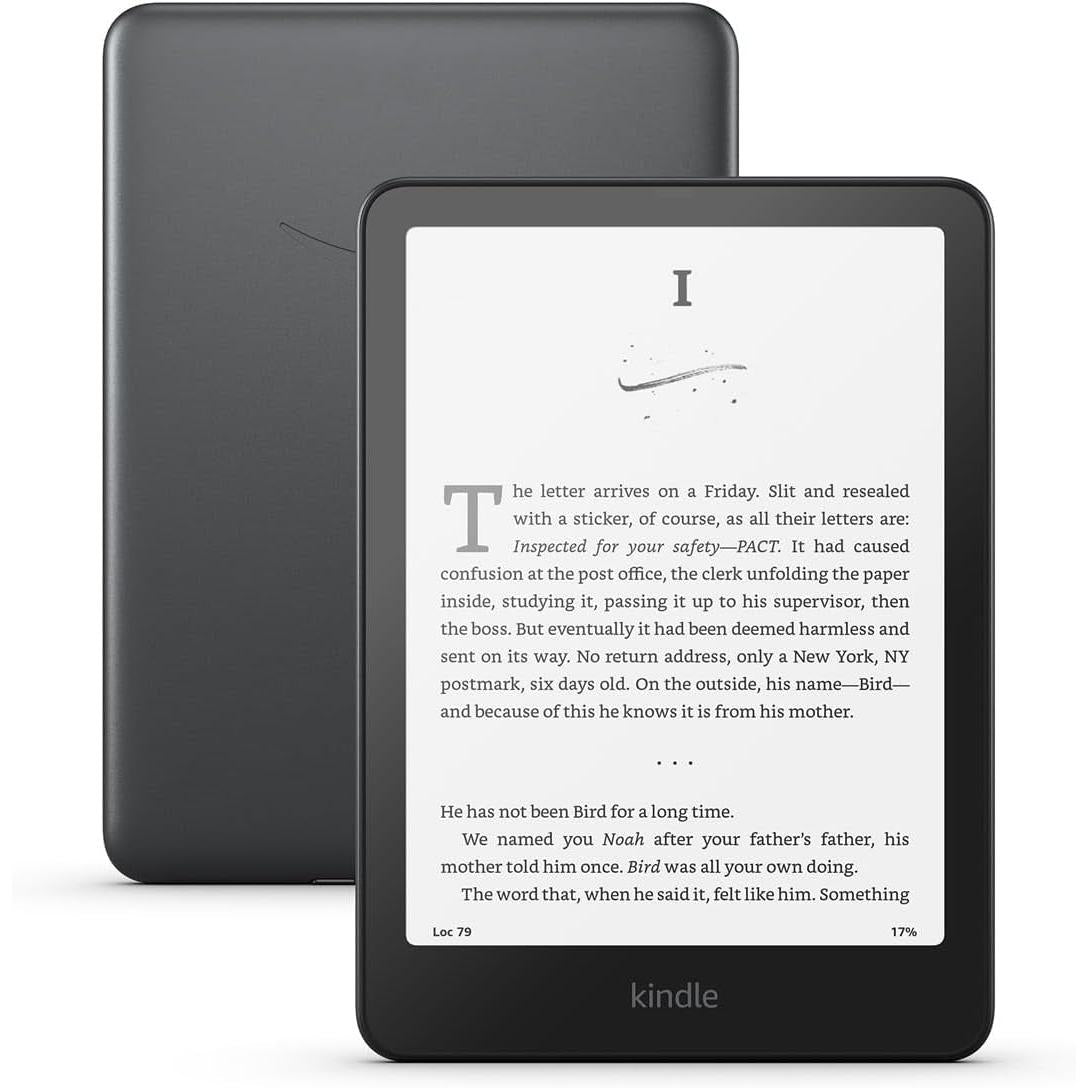 Kindle Paperwhite Signature Edition 32GB (Newest Model) – 20% Faster with Auto-Adjusting Front Light, Wireless Charging, and Weeks of Battery Life – Metallic Black