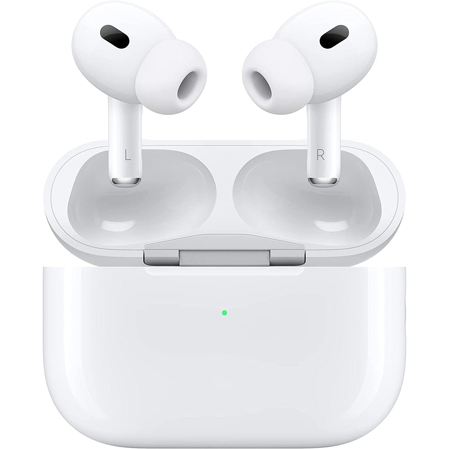 Airpods Pro (2Nd Generation) Wireless Ear Buds with USB-C Charging, up to 2X More Active Noise Cancelling Bluetooth Headphones, Transparency Mode, Adaptive, Personalized Spatial Audio, White