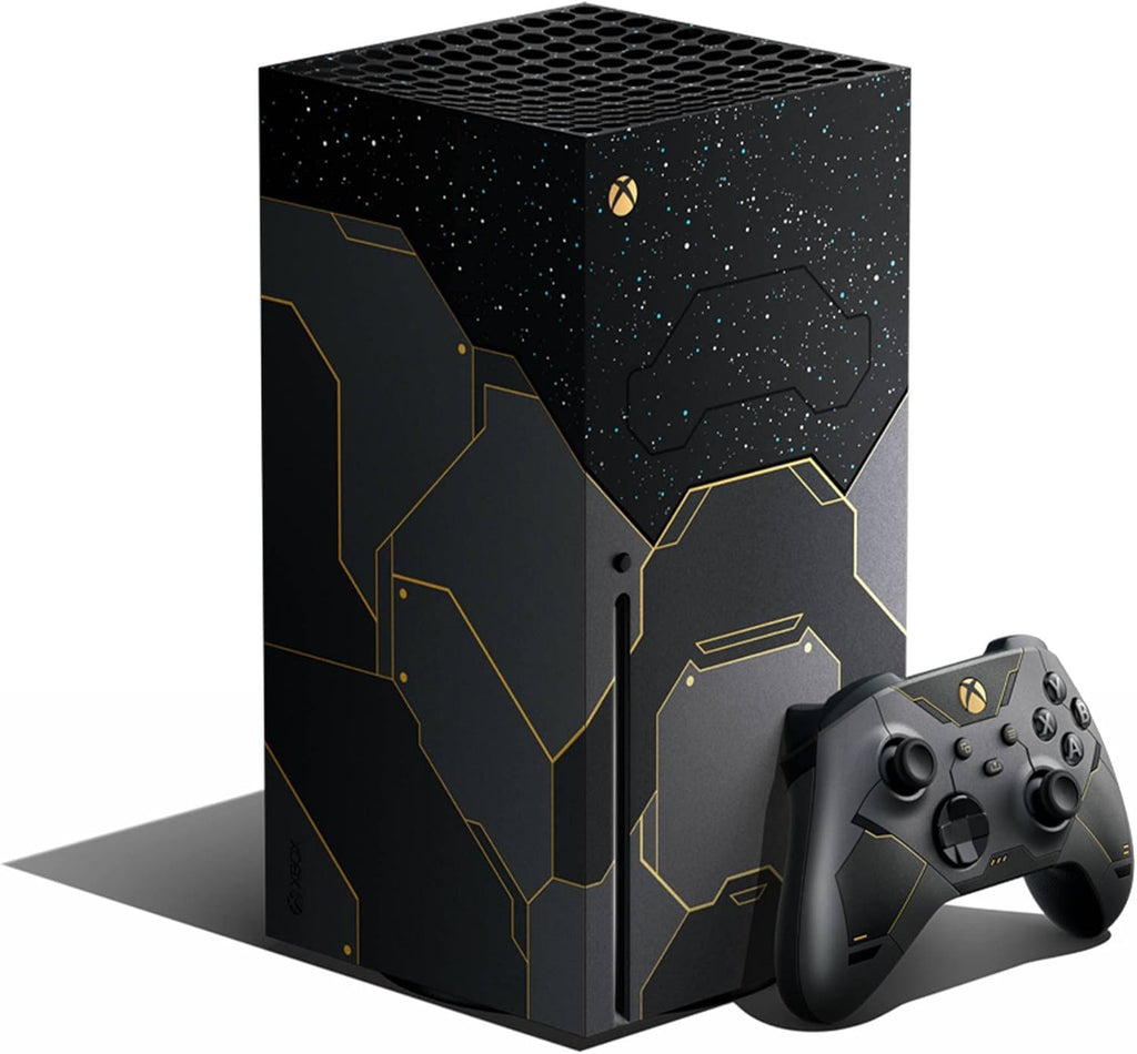 1TB Xbox Series X Halo Infinite Limited Edition Bundle - Backward Compatible with Thousands of Games, 16GB GDDR6 Memory, 4K UHD Blu-Ray, up to 8K HDR