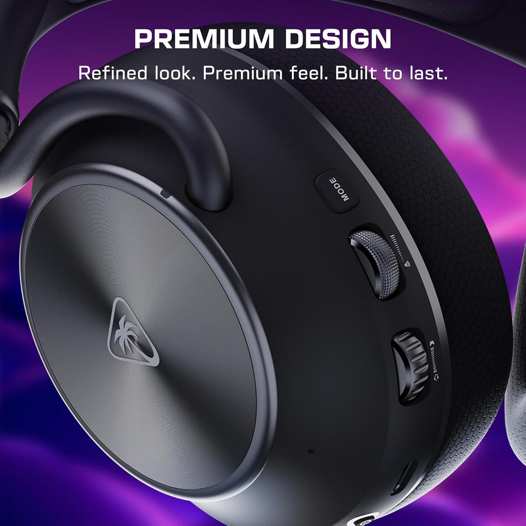 Stealth Pro II Premium Wireless Gaming Headset for Xbox Series X|S, PS5, PS4, PC - Hi-Res Audio, Dolby Atmos, Active Noise Cancellation, Simultaneous Bluetooth, 24-Bit Audio - Black