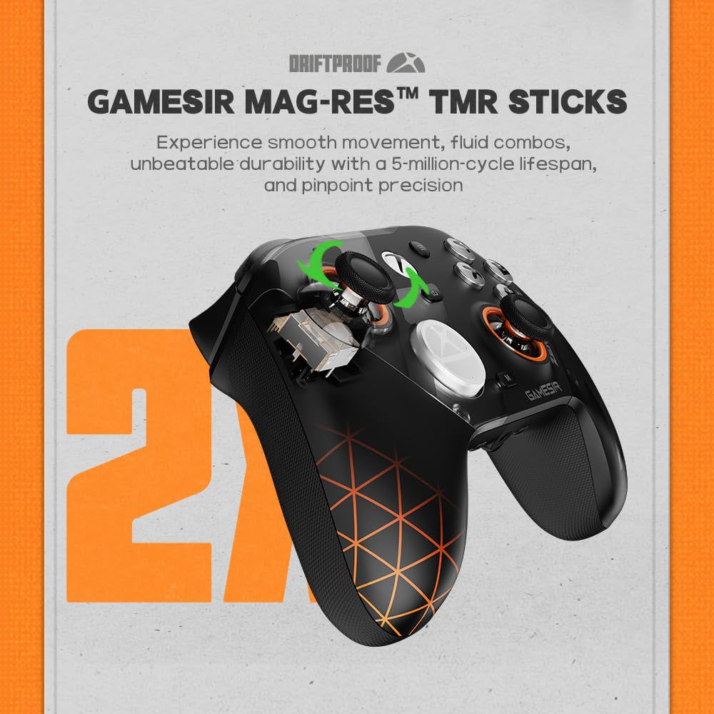 G7 Pro Wireless Gaming Controller - Officially Licensed for Xbox Series X|S, Xbox One, Windows PC & Android, TMR Joysticks, 1000Hz Polling Rate, Charging Dock- Zenless Zone Zero Edition