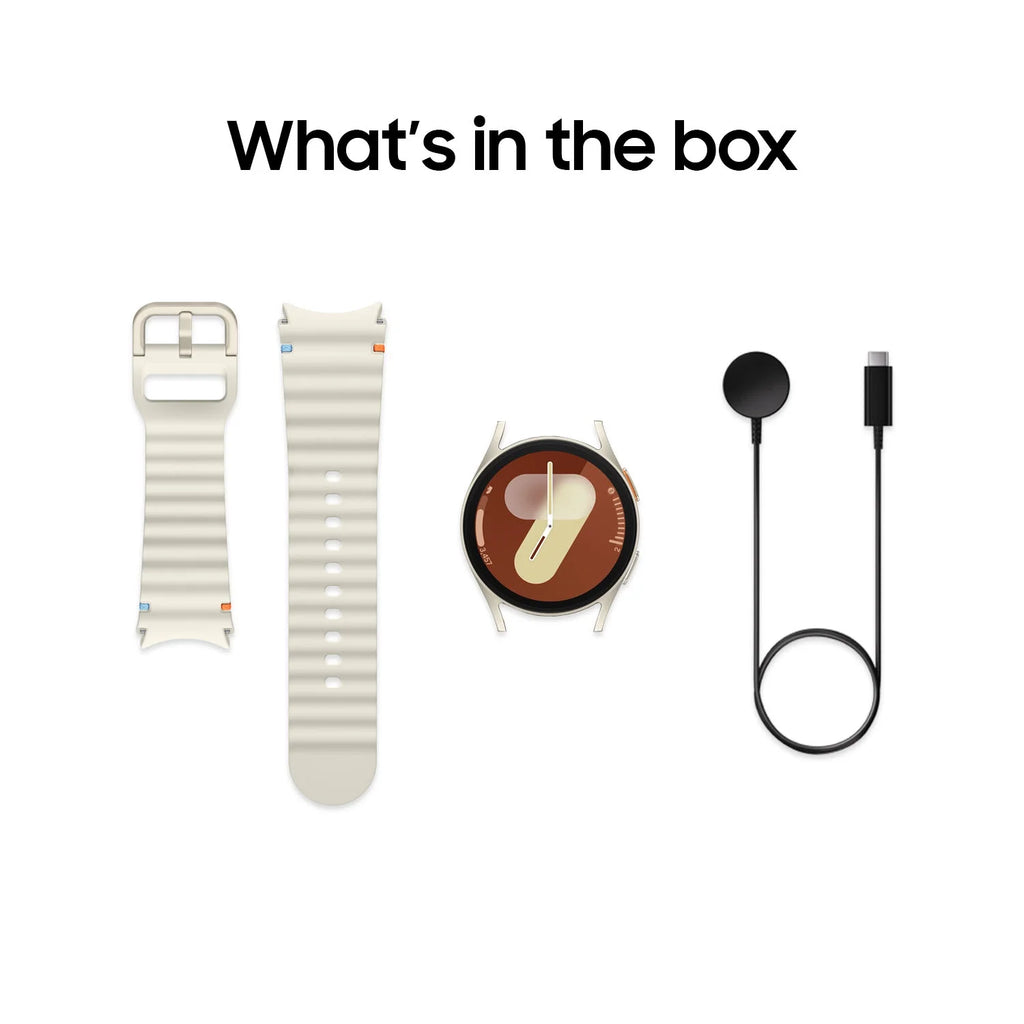 Galaxy Watch7 40Mm Bluetooth and Wifi Aluminum Smart Watch, Cream