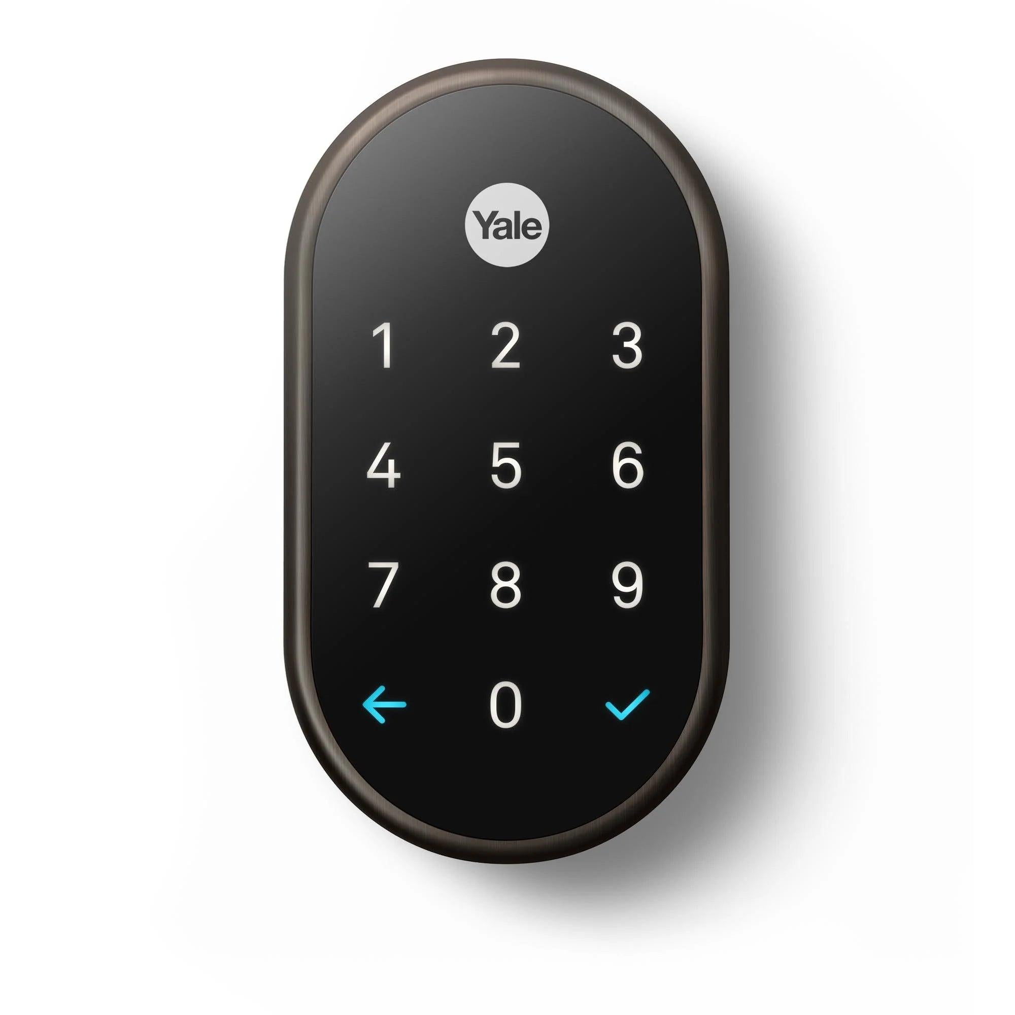 Nest X Yale Lock (Oil Rubbed Bronze) with Nest Connect