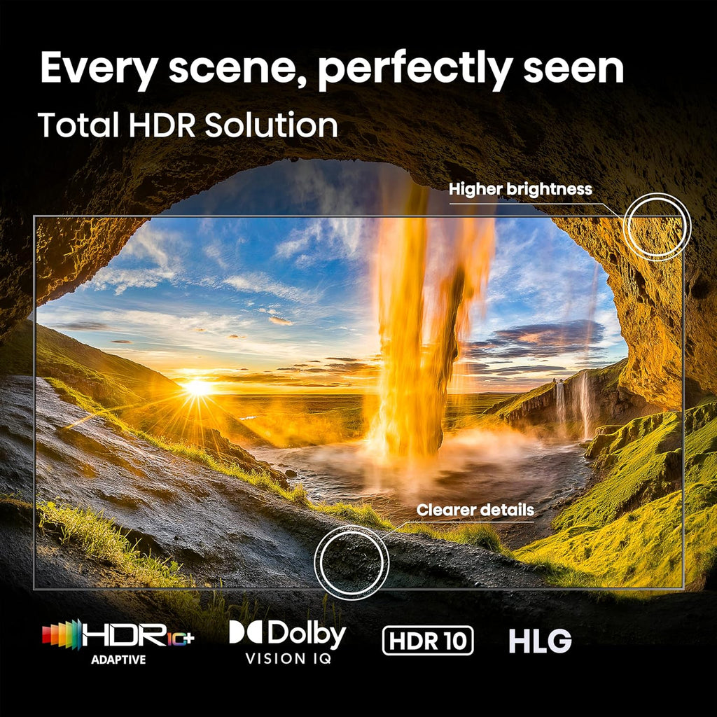 100" E7 Cinema Series Hi-Qled Mini-Led 4K UHD Smart Fire TV (100E7SF, 2026 NEW) - Native 144Hz, AI Picture, Dolby Vision IQ · Atmos, FALD, HDR10+ Adaptive, MEMC, Alexa+