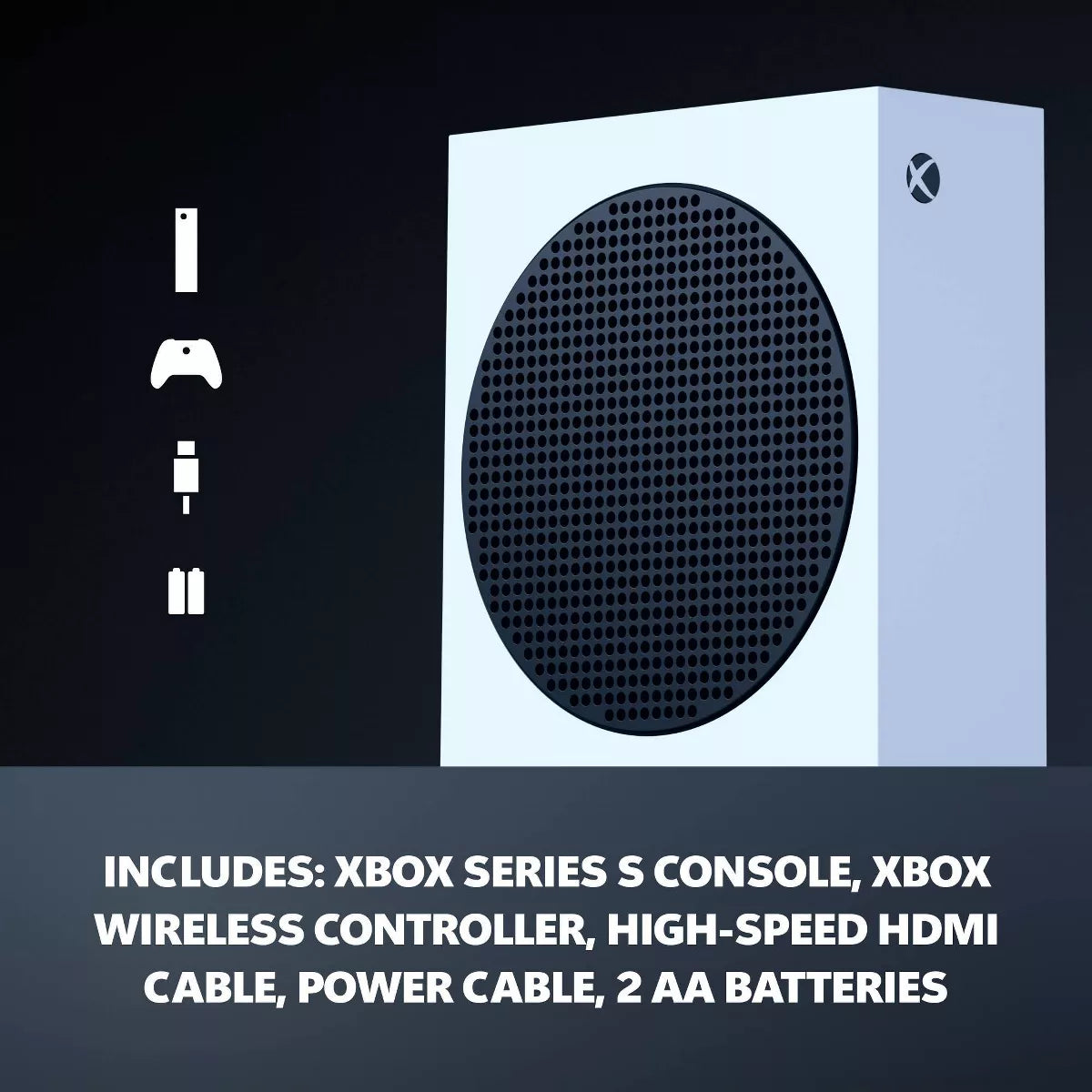Xbox Series S 512GB: Slim Design, USB-C, Wireless Controller, Wi-Fi 5