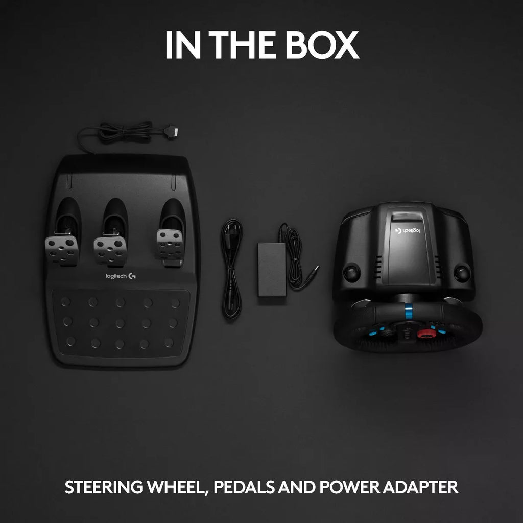 Logitech G29 Driving Force Racing Wheel and Pedals for Playstation 4/5/PC: USB Connection