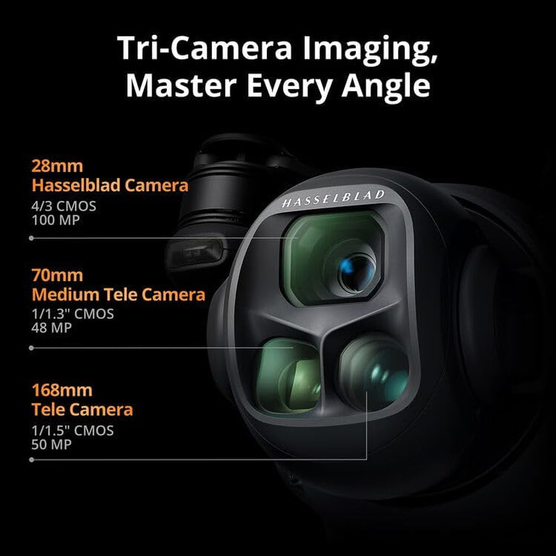 Mavic 4 Pro Drone Fly More Combo Professional Aerial Camera | Advanced Obstacle Avoidance | Long Flight Time | Cinematic Video + 64GB Card + Backpack + Landing Pad + More (12 Pcs)