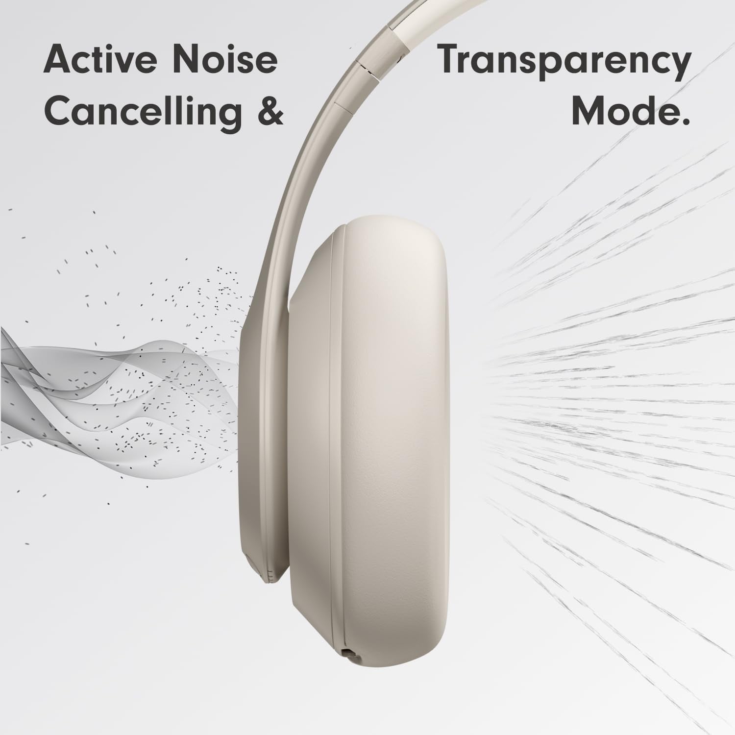 Studio Pro Premium Wireless Over-Ear Headphones- up to 40-Hour Battery Life, Active Noise Cancelling, Great for Travel & Commuting, USB-C Lossless Audio, Apple & Android Compatible - Sandstone