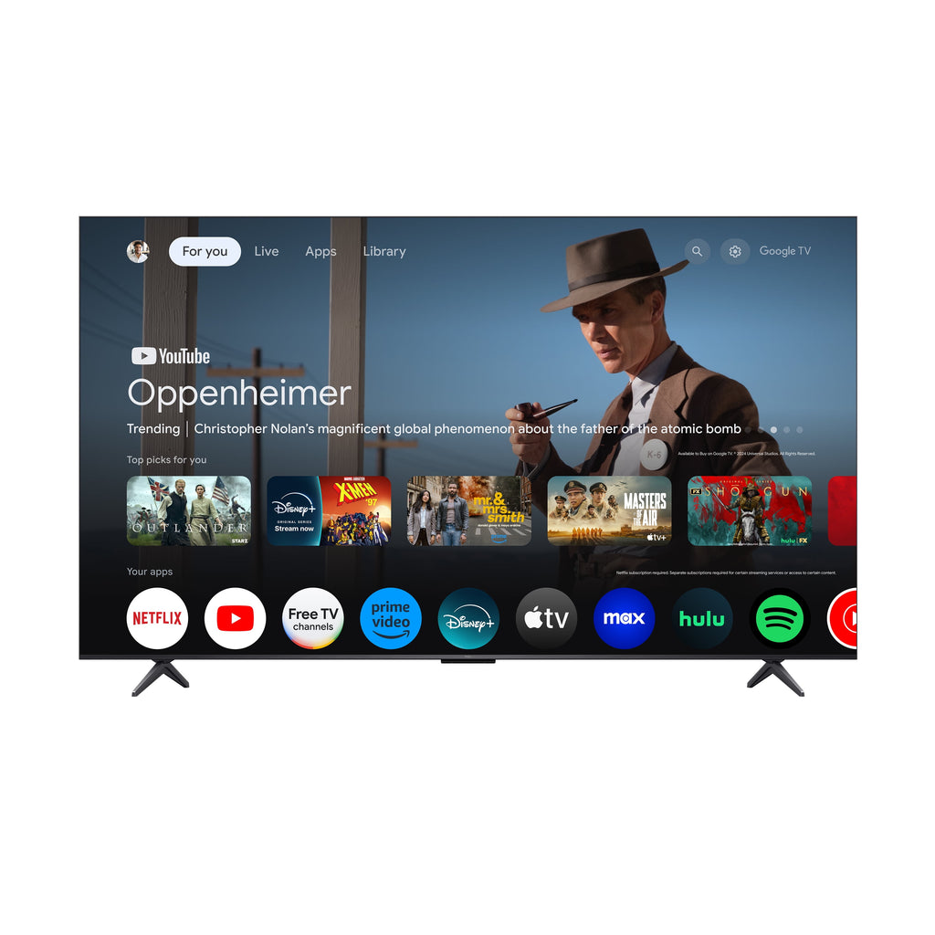 Experience the Ultimate 85" QLED 4K UHD Smart TV - TCL QM6K Series with Dolby Atmos, Game Accelerator, and Google TV for Unmatched Entertainment