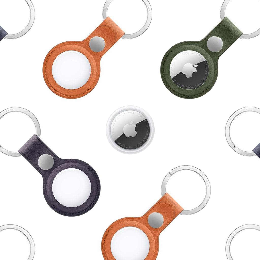 Airtag (2Nd Generation) - 4 Pack: Tracker for Keychain, Wallet, and More; Locator with Sound; Simple One-Tap Setup with Iphone or Ipad; Key Finder with up to 1.5X Precision Finding Range*