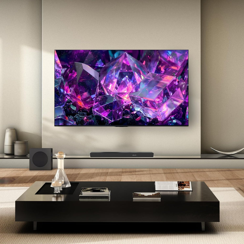 100" E7 Cinema Series Hi-Qled Mini-Led 4K UHD Smart Fire TV (100E7SF, 2026 NEW) - Native 144Hz, AI Picture, Dolby Vision IQ · Atmos, FALD, HDR10+ Adaptive, MEMC, Alexa+