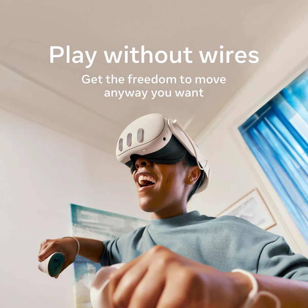 Meta Quest 3 512GB All-In-One Mixed Reality Headset – Includes a 3-Month Trial of Meta Horizon+: USB-C & Wi-Fi Connectivity