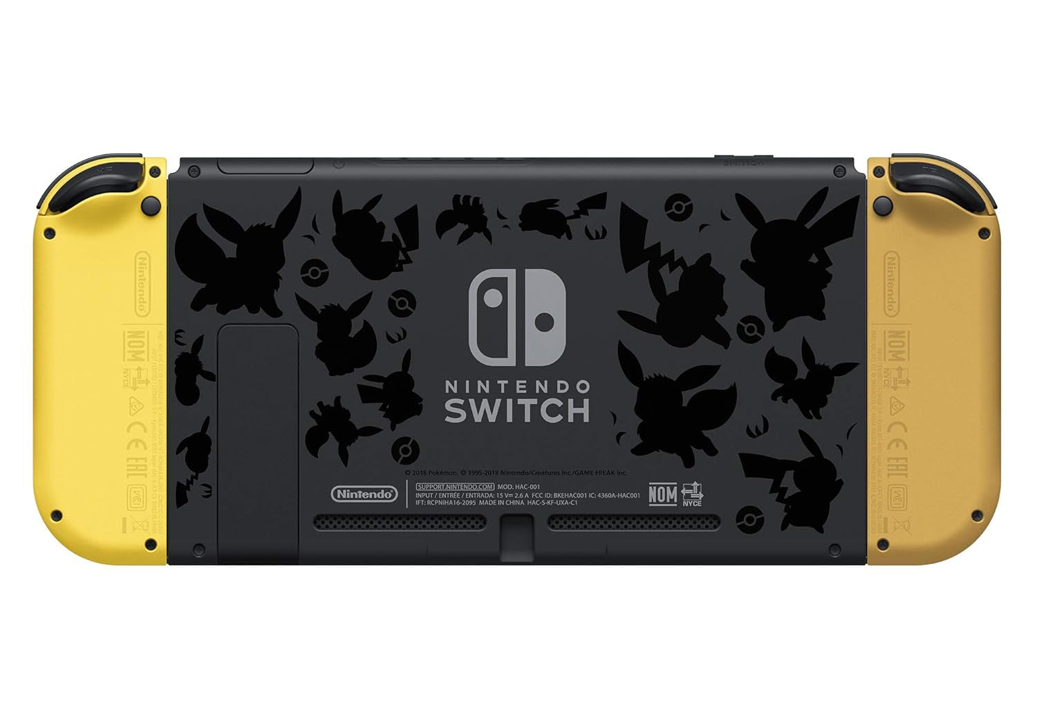 Switch Console Bundle- Pikachu & Eevee Edition with Pokémon: Let'S Go, Pikachu! + Poke Ball Plus