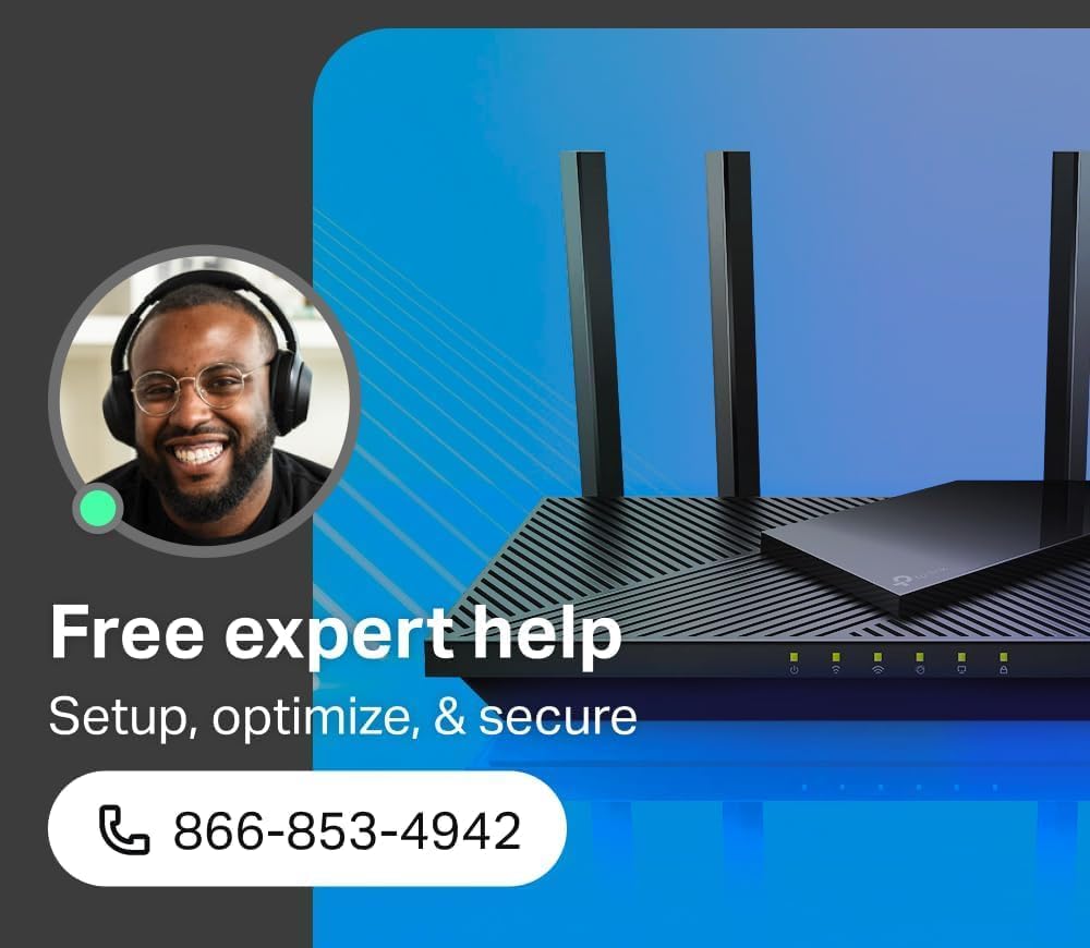 Unleash High-Speed Connectivity with the AX1800 WiFi 6 Router (Archer AX21 V5) – Dual Band, Gigabit Performance, and Alexa Compatibility for Seamless Streaming and Gaming