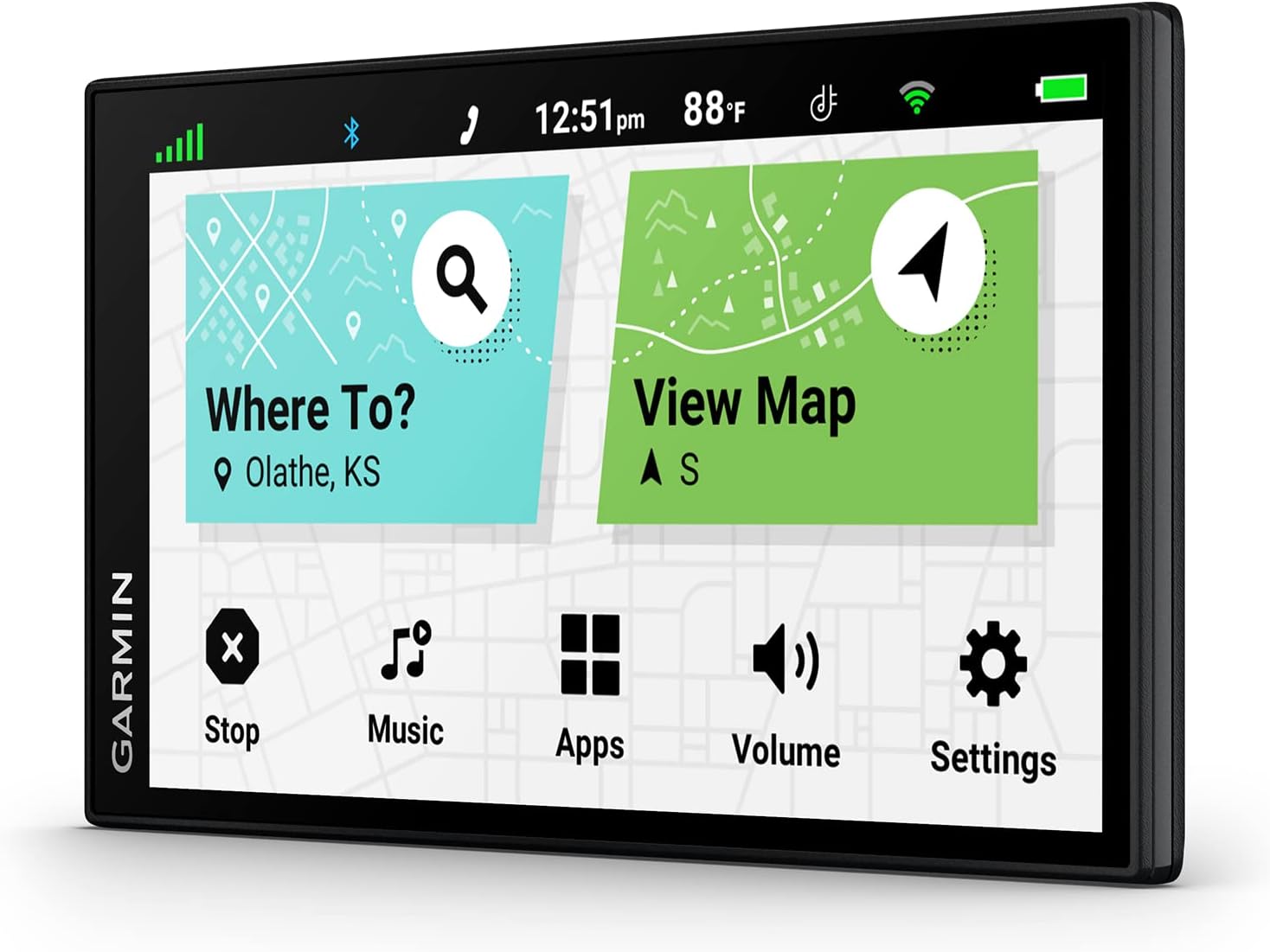 Garmin DriveSmart 66 - 6-Inch GPS Navigator with Voice Assist, Real-Time Traffic Updates, and Built-In Alexa for Safer Driving
