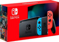 Switch Console with Neon Blue & Red Joy-Con.
