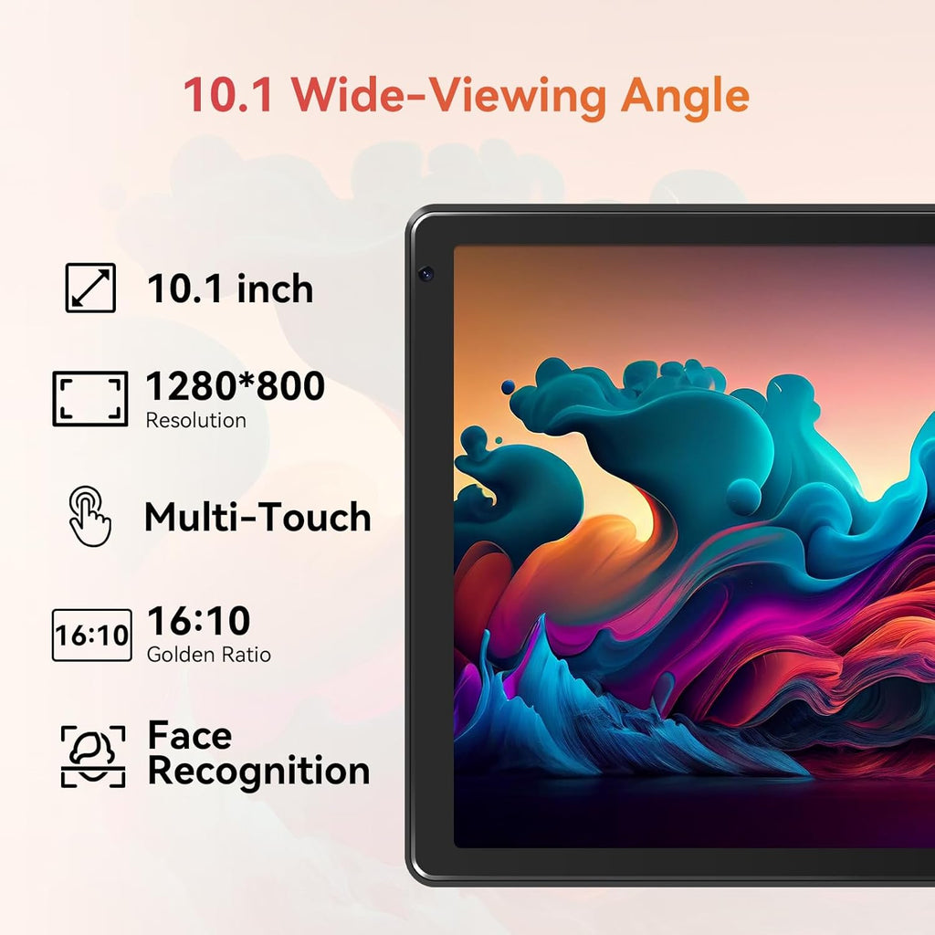 Experience Unmatched Performance with the URAO 10.1" Android 15 Tablet - Octa-Core Processor, 24GB RAM, 128GB Storage, and Stunning HD Display!