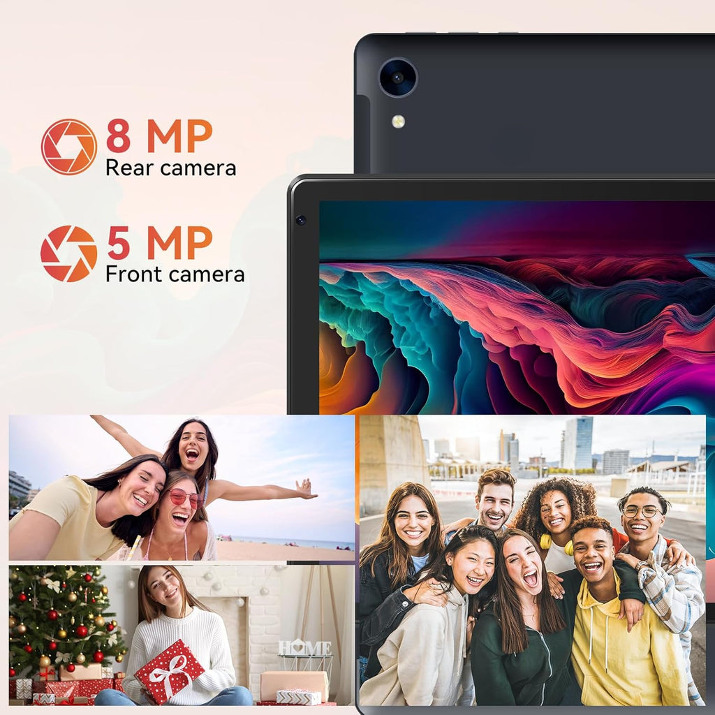 Experience Unmatched Performance with the URAO 10.1" Android 15 Tablet - Octa-Core Processor, 24GB RAM, 128GB Storage, and Stunning HD Display!