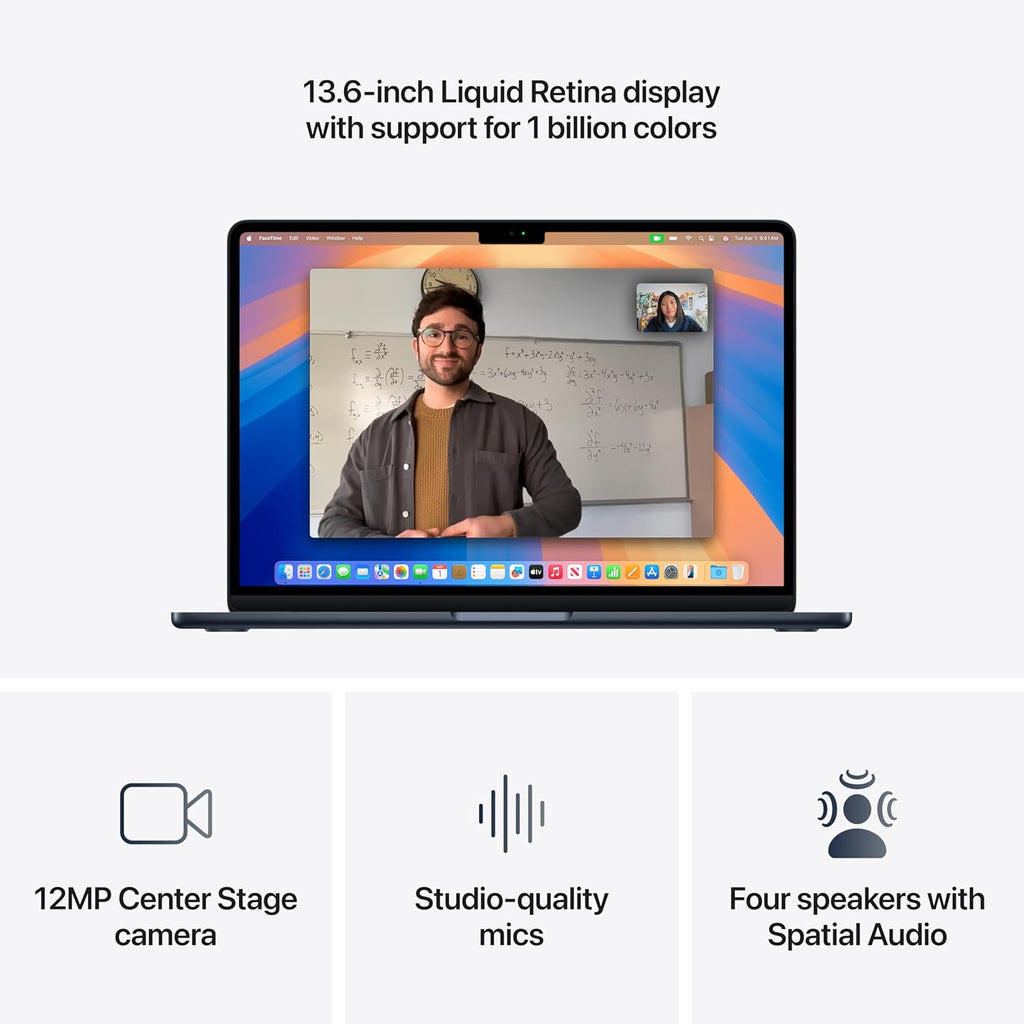 Unleash Your Potential with the 2025 MacBook Air 13-Inch: Powered by M4 Chip, Stunning Liquid Retina Display, 16GB Memory, and 512GB SSD in Elegant Midnight
