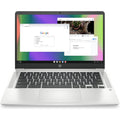Powerful and Portable Chromebook 14 - Intel Celeron N4120, 4GB RAM, 64GB Storage, Stunning 14" HD Display, Long Battery Life in Mineral Silver