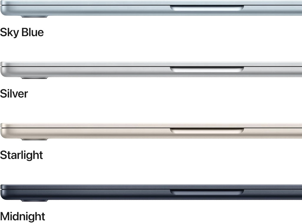 2026 Macbook Air 13-Inch Laptop with M5 Chip: Built for AI, 13.6-Inch Liquid Retina Display, 16GB Unified Memory, 512GB SSD, 12MP Center Stage Camera, Touch ID, Wi-Fi 7; Midnight