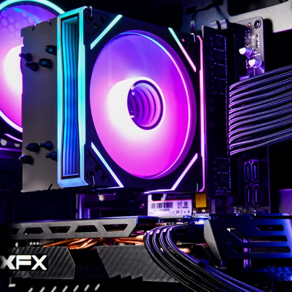 Phantom 2.0 Prebuilt Gaming PC Desktop Computer - RTX 3050 - Intel I7 Xeon 3.5Ghz - 16GB RAM - 512GB M.2 SSD Wifi/Bt, Win 11 - Gaming Computer Tower - Pre Built PC Gaming