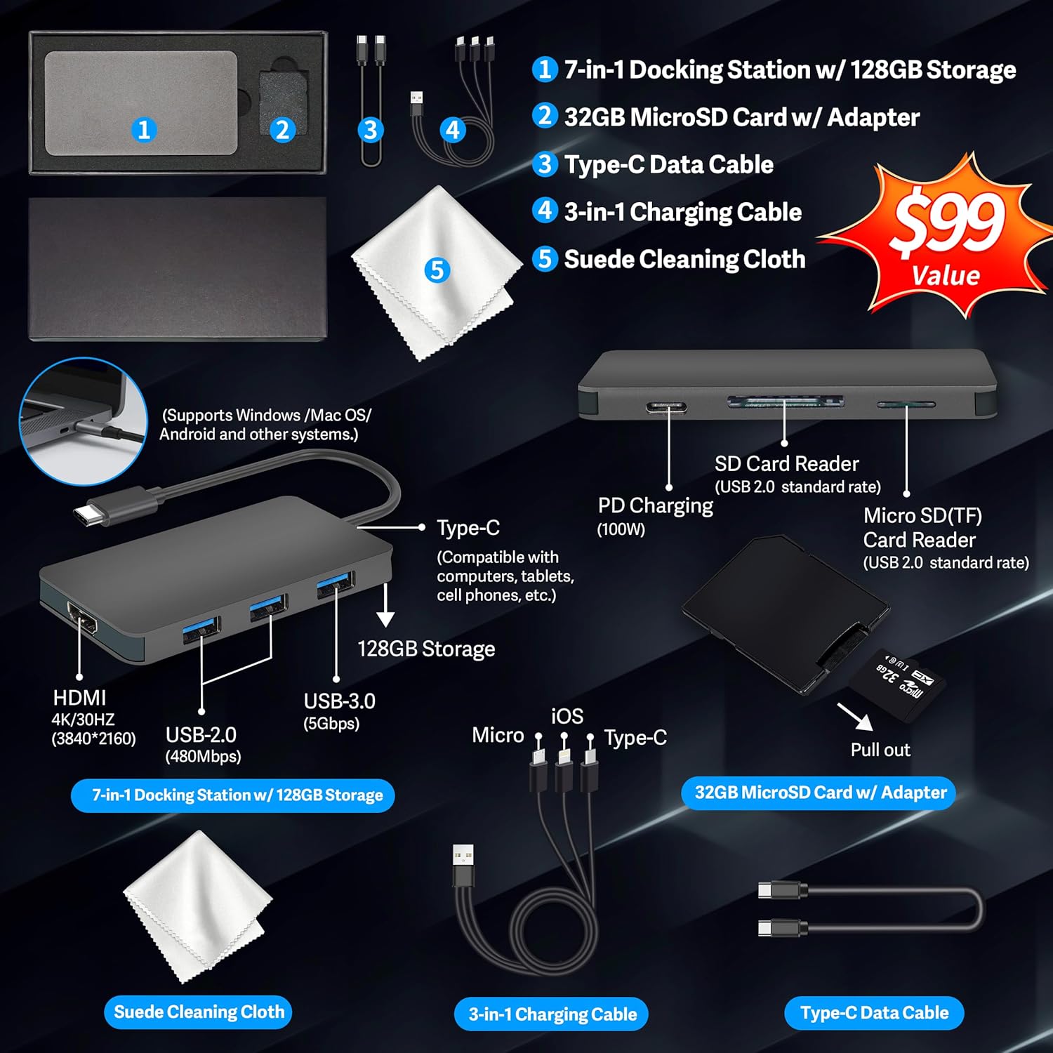 Elevate Your Productivity with the Stream 14" HD Brightview Laptop - Intel Celeron N150, 16GB RAM, 288GB Storage, Stunning Gold Finish, and 1 Year Office 365