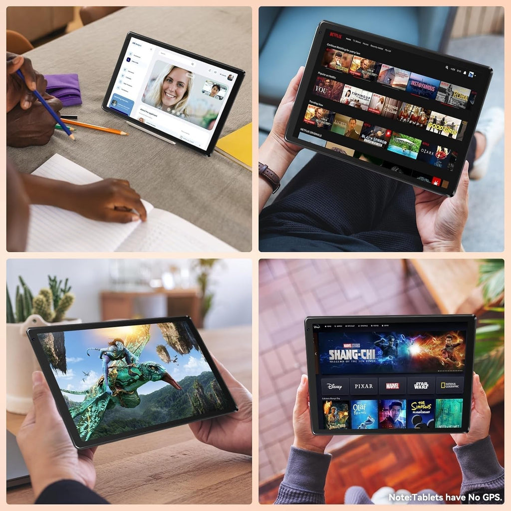 Experience Unmatched Performance with the URAO 10.1" Android 15 Tablet - Octa-Core Processor, 24GB RAM, 128GB Storage, and Stunning HD Display!