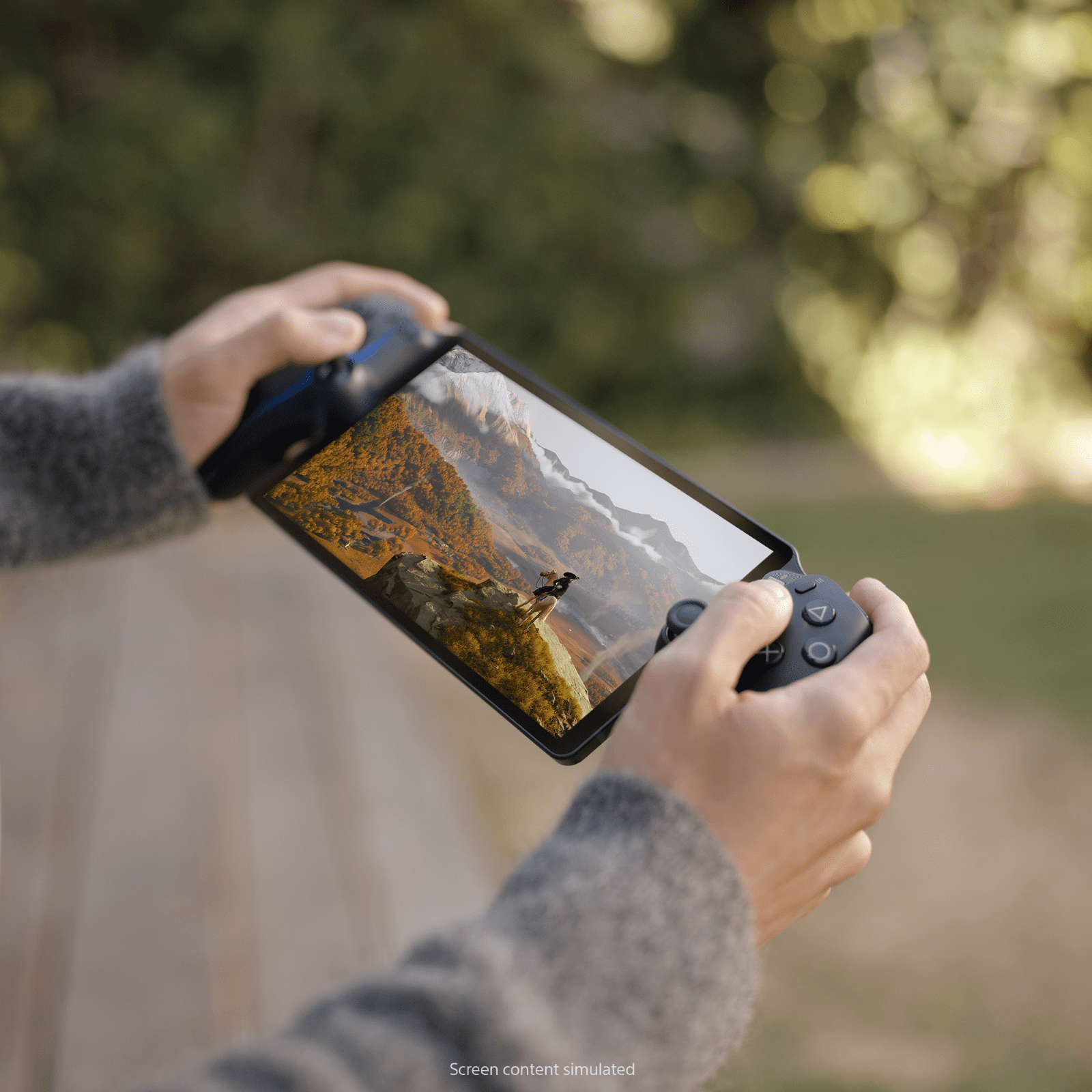Elevate Your Gaming Experience with the Sony PlayStation Portal Remote Player for PS5 - Sleek White Design for Online Gaming and HD Streaming