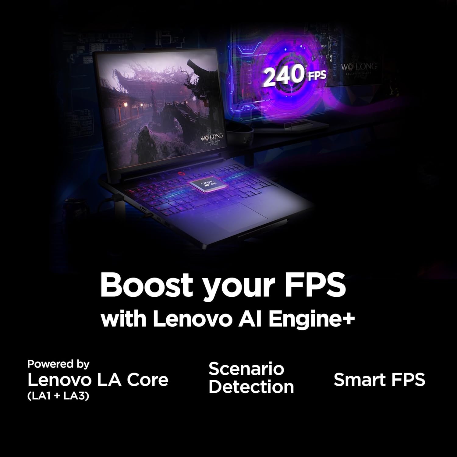 Legion Pro 7I – Gaming Laptop - Intel® Core™ Ultra 9 275HX – 16" 2.5K WQXGA OLED Display – 240Hz Refresh Rate – Geforce RTX™ 5070 Ti GPU – 32 GB Memory – 1 TB Storage – 3-Month PC Gamepass