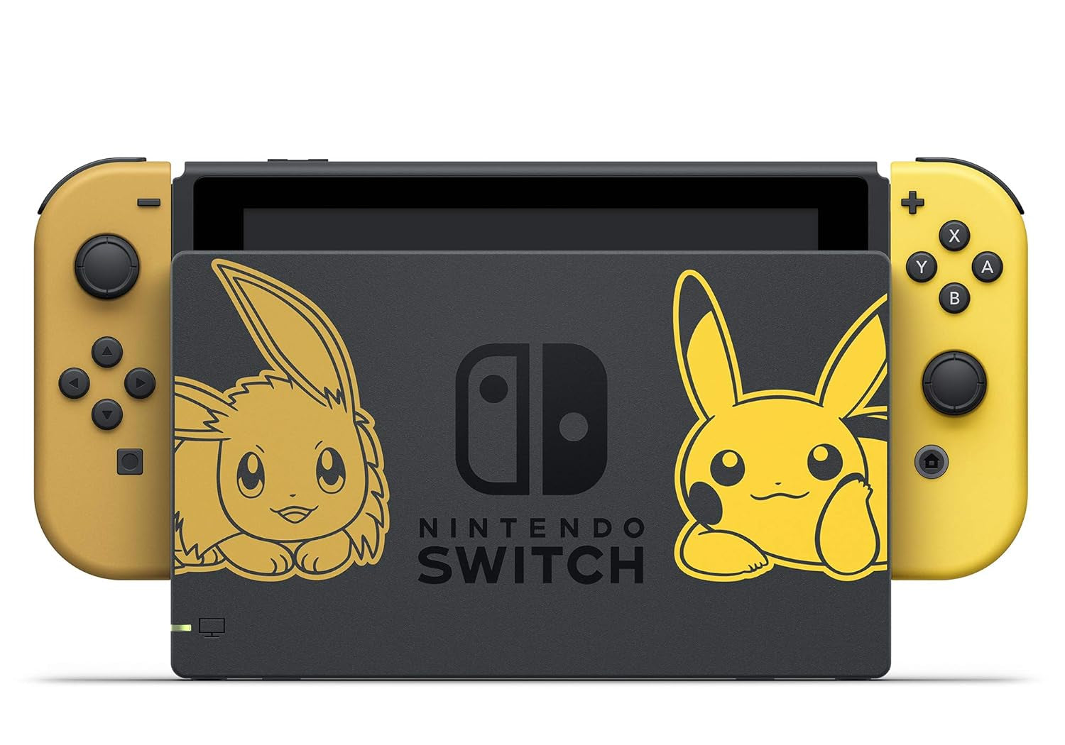 Switch Console Bundle- Pikachu & Eevee Edition with Pokémon: Let'S Go, Pikachu! + Poke Ball Plus