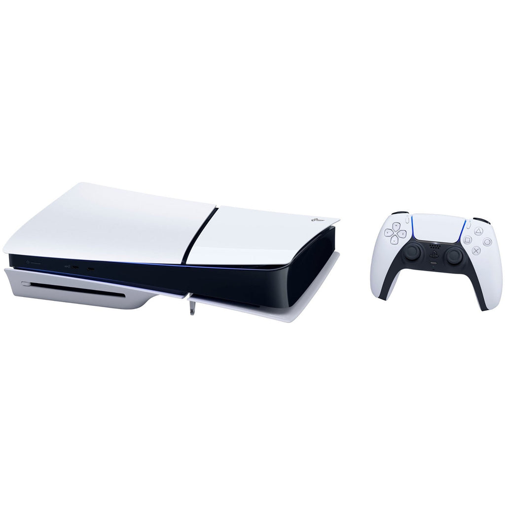 Unleash Epic Gaming Adventures with the Playstation 5 Slim Disc Bundle - Includes Spider-Man: Miles Morales, Extra Controller, Pro Gamer Kit, and 1 Year Extended Warranty