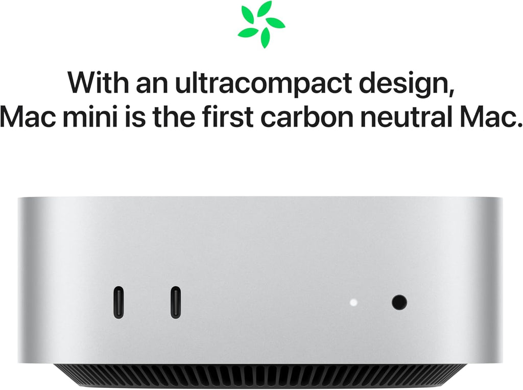 2024 Mac Mini Desktop Computer with M4 Chip with 10‑Core CPU and 10‑Core GPU: Built for  Intelligence, 16GB Unified Memory, 512GB SSD Storage, Gigabit Ethernet. Works with Iphone/Ipad