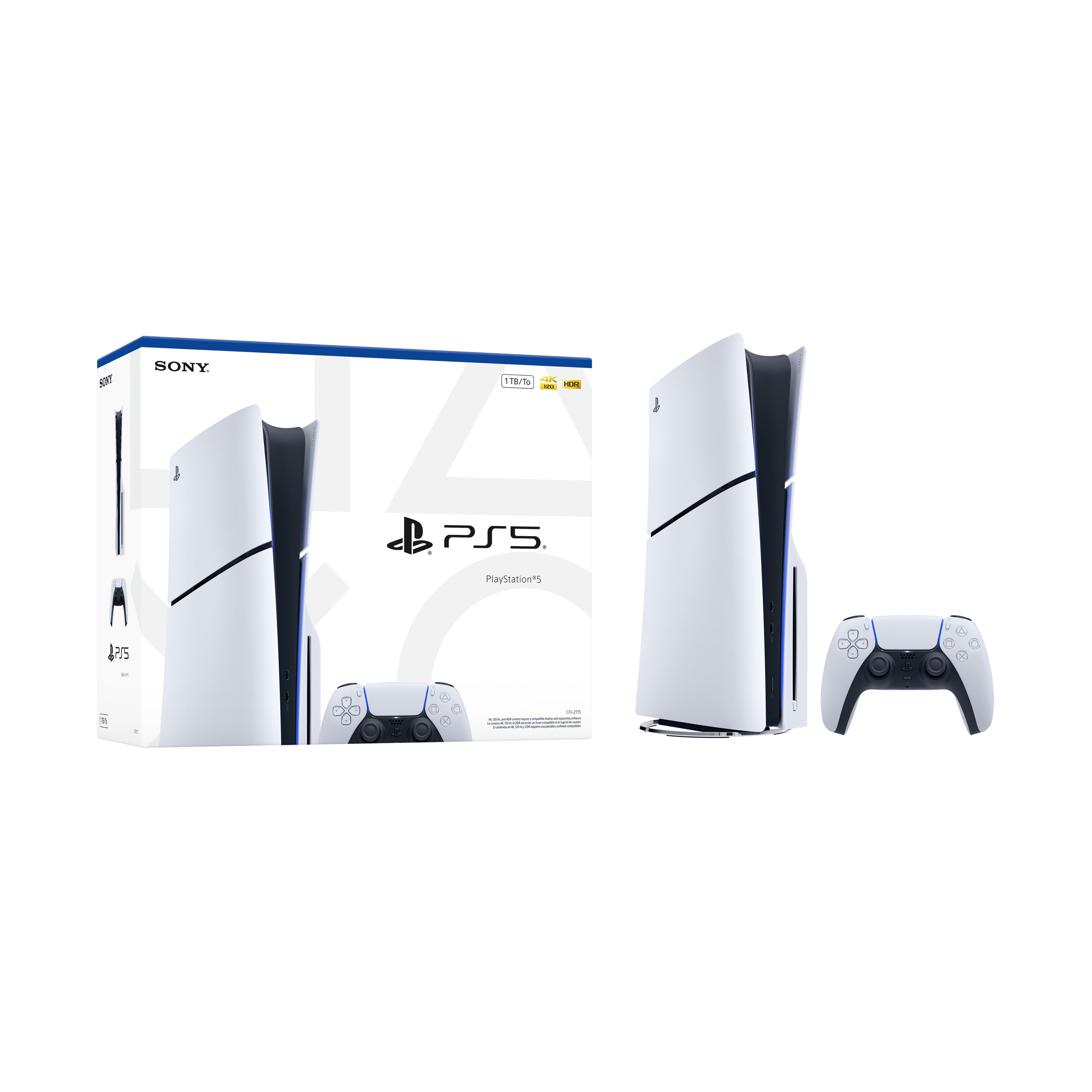 5 Disc Console Slim -1TB