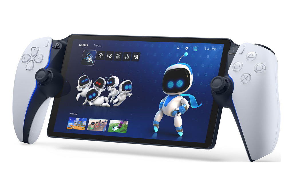 Elevate Your Gaming Experience with the Sony PlayStation Portal Remote Player for PS5 - Sleek White Design for Online Gaming and HD Streaming