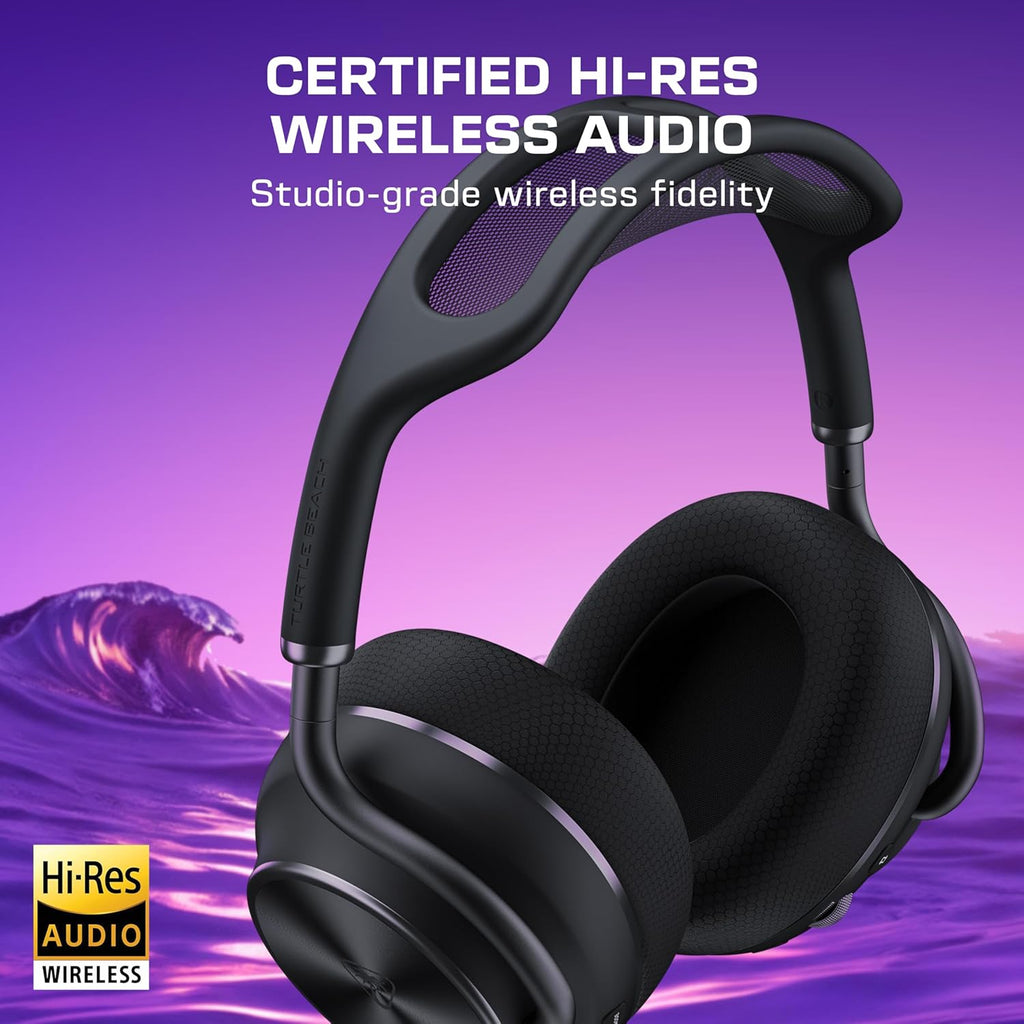 Stealth Pro II Premium Wireless Gaming Headset for Xbox Series X|S, PS5, PS4, PC - Hi-Res Audio, Dolby Atmos, Active Noise Cancellation, Simultaneous Bluetooth, 24-Bit Audio - Black