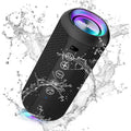 Portable Bluetooth Speaker (1Nd Gen), IPX7 Waterproof, Wireless, Big Sound and Deep Bass, TWS Pairing, 30Hrs of Playtime, for Home/Party/Outdoor/Beach, Birthday Gifts for Men Women - Black