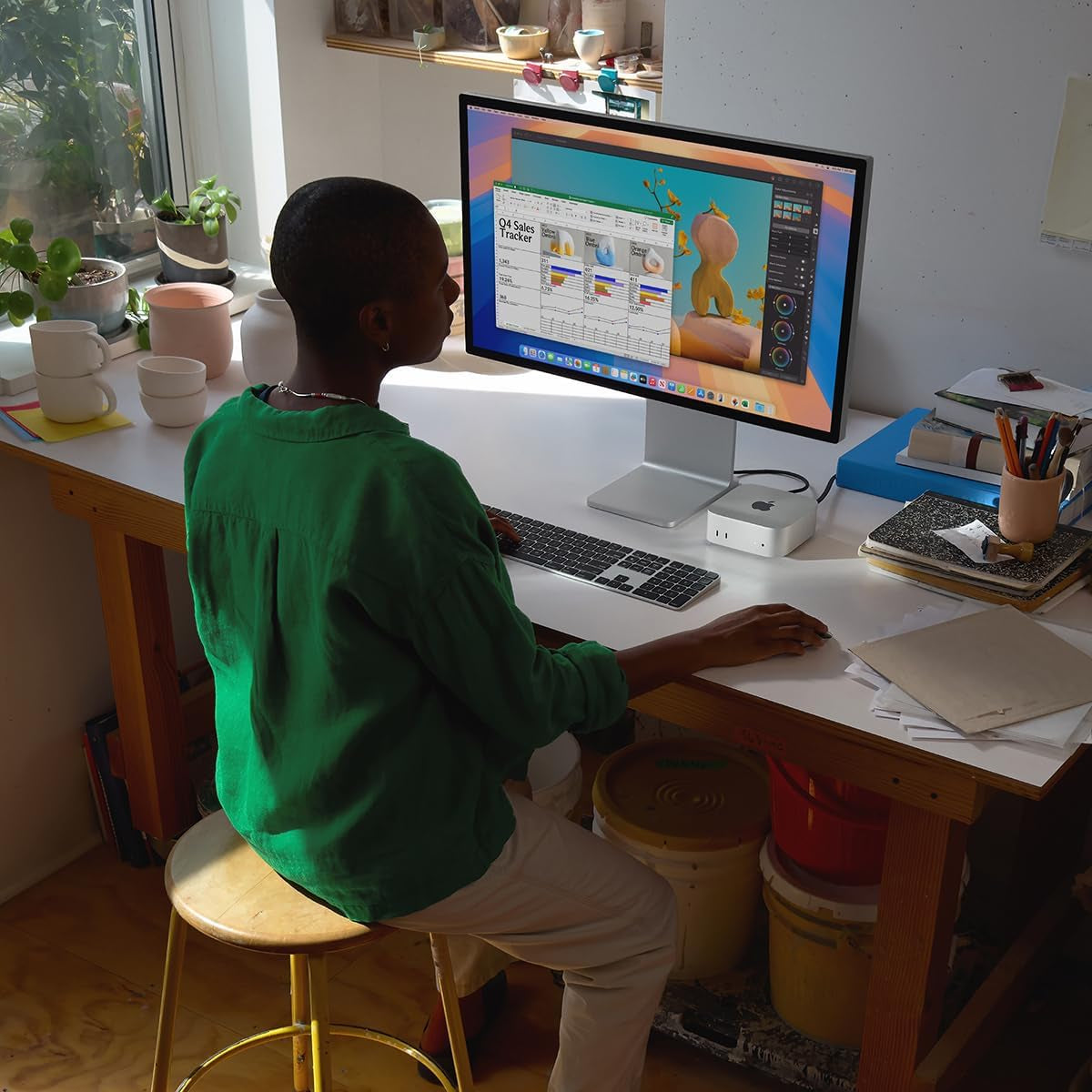 2024 Mac Mini Desktop Computer with M4 Chip with 10‑Core CPU and 10‑Core GPU: Built for  Intelligence, 16GB Unified Memory, 512GB SSD Storage, Gigabit Ethernet. Works with Iphone/Ipad